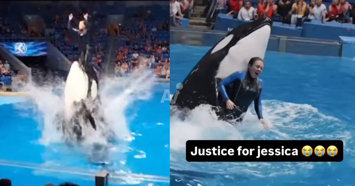 Lo que se sabe del video de la entrenadora Jessica Radcliffe, atacada por una orca