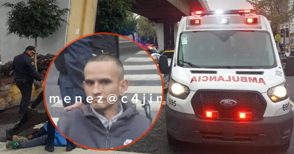 Herido mortalmente por un hombre en silla de ruedas en plena calle  de CDMX