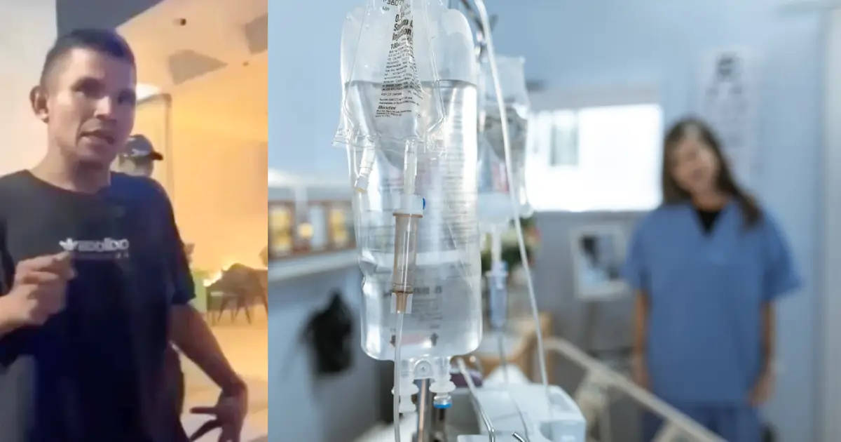 Joven terminó en cuidados intensivos tras beber una botella de ron de un solo trago