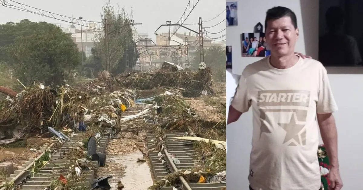 Colombiano fallece atrapado en su vehículo durante intensas lluvias de la DANA