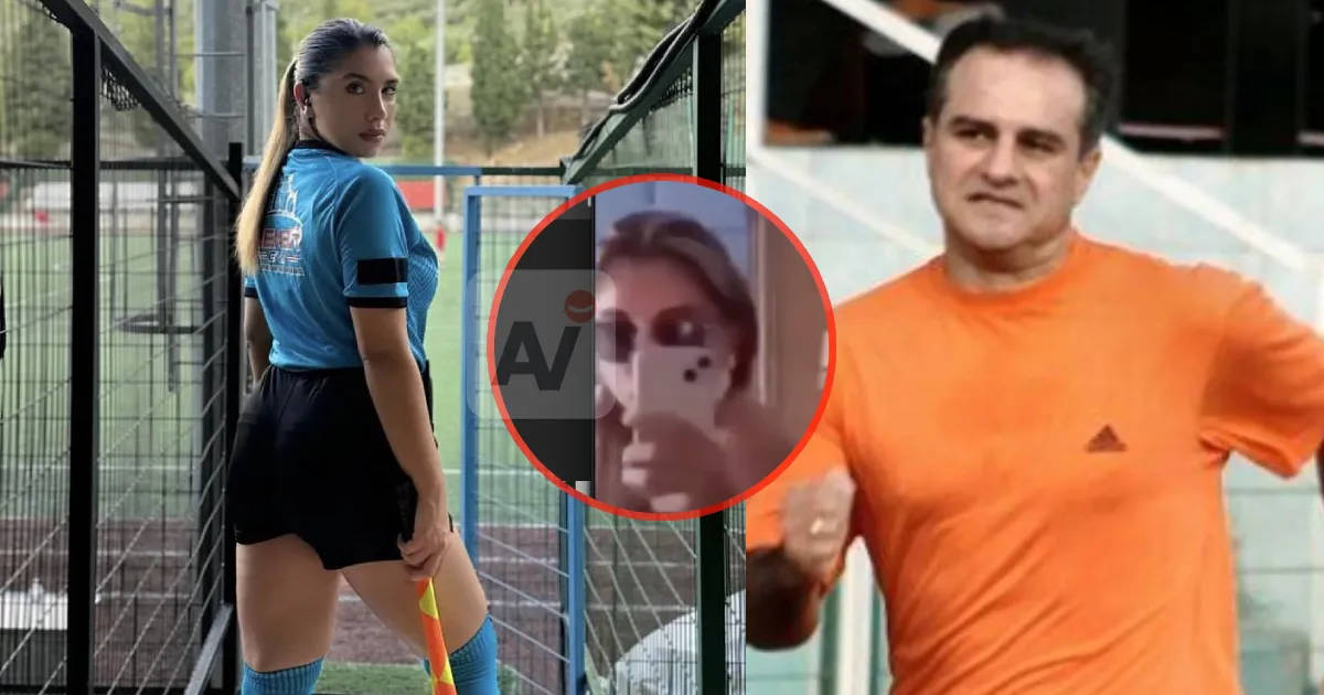 Árbitra y dirigente suspendidos tras filtración de video polémico
