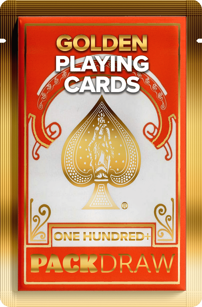 Golden Playing Cards