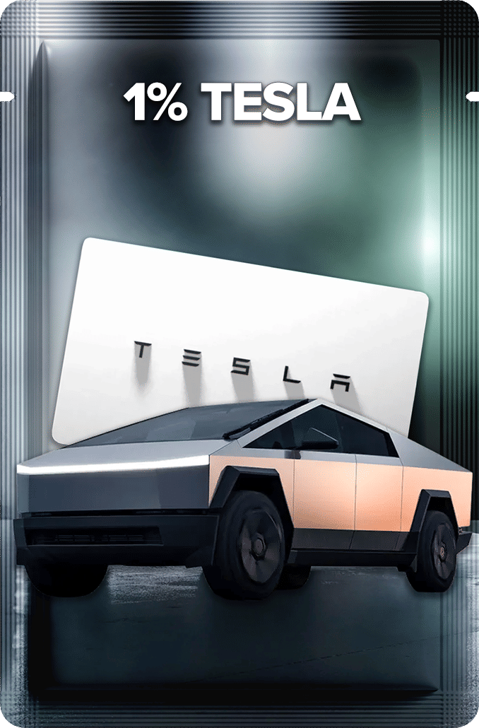 1% Tesla