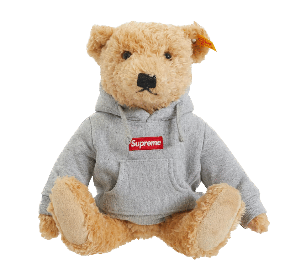 Supreme Steiff Bear Heather Grey