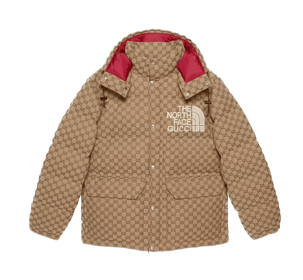 Gucci x The North Face Padded Jacket Beige/Ebony