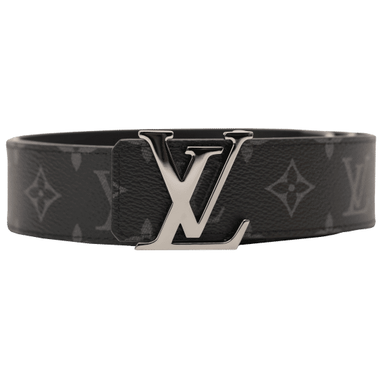 Louis Vuitton Initiales Belt Monogram Eclipse Black/Gray