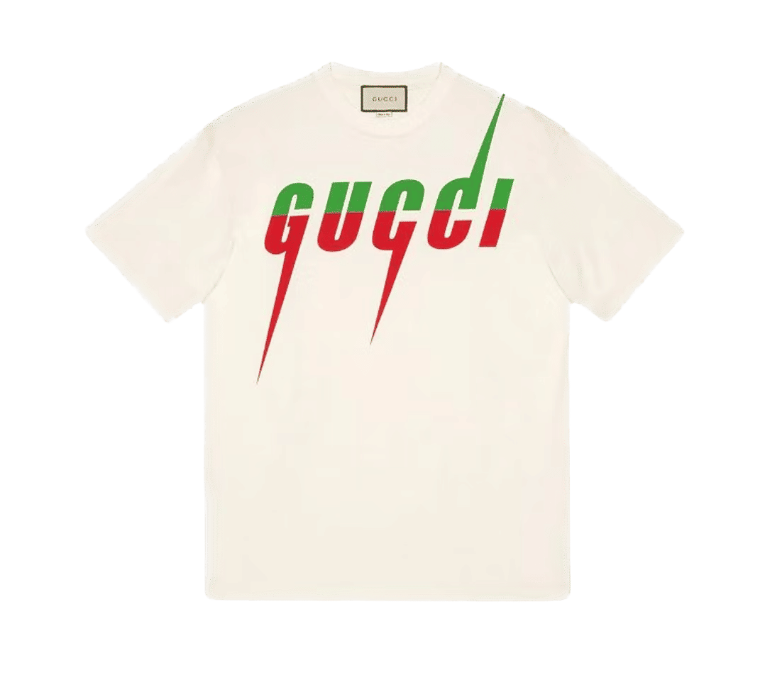 Gucci Gucci Blade T-shirt White/Red/Green
