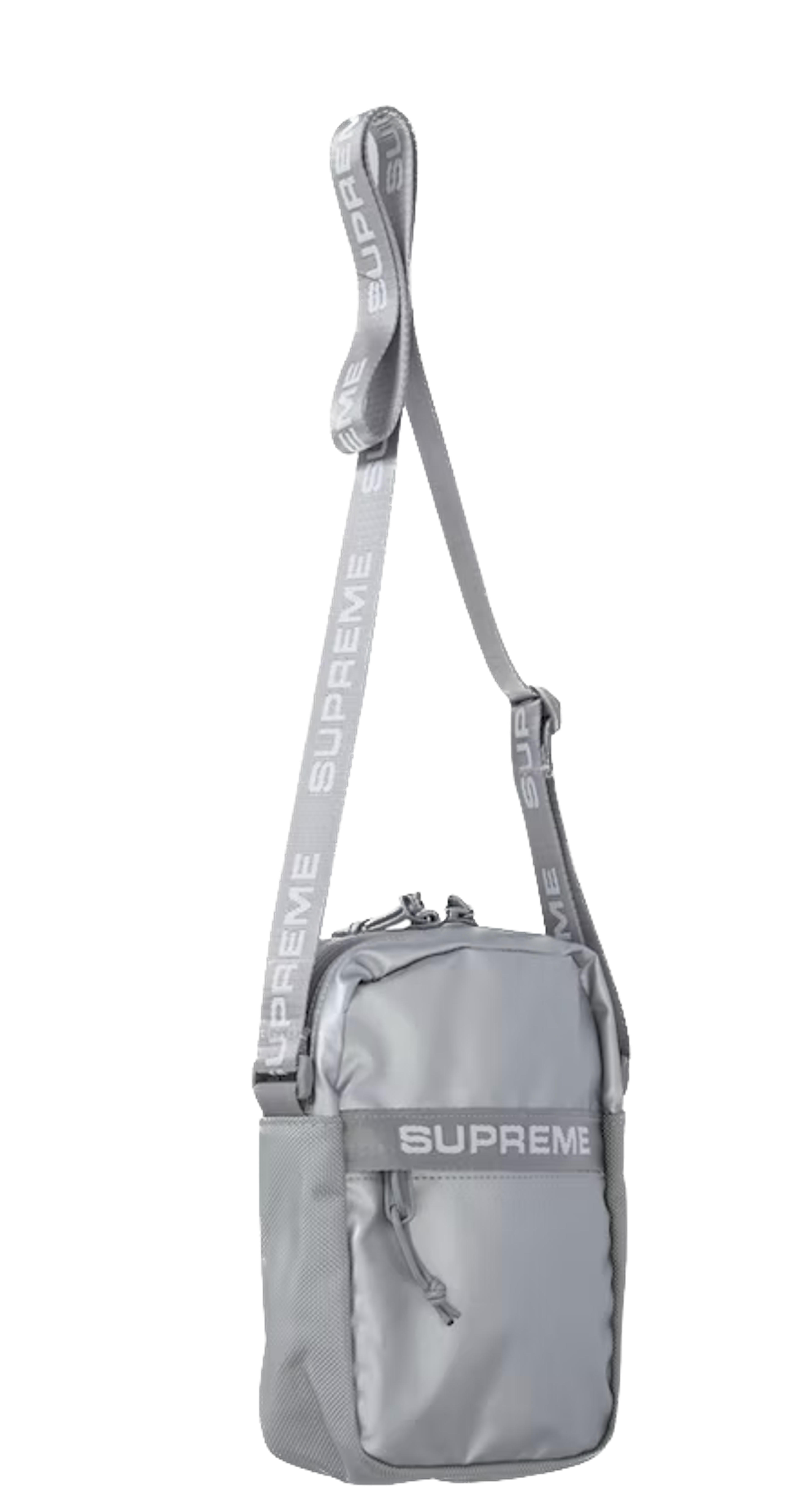 Supreme Shoulder Bag (FW22) Silver