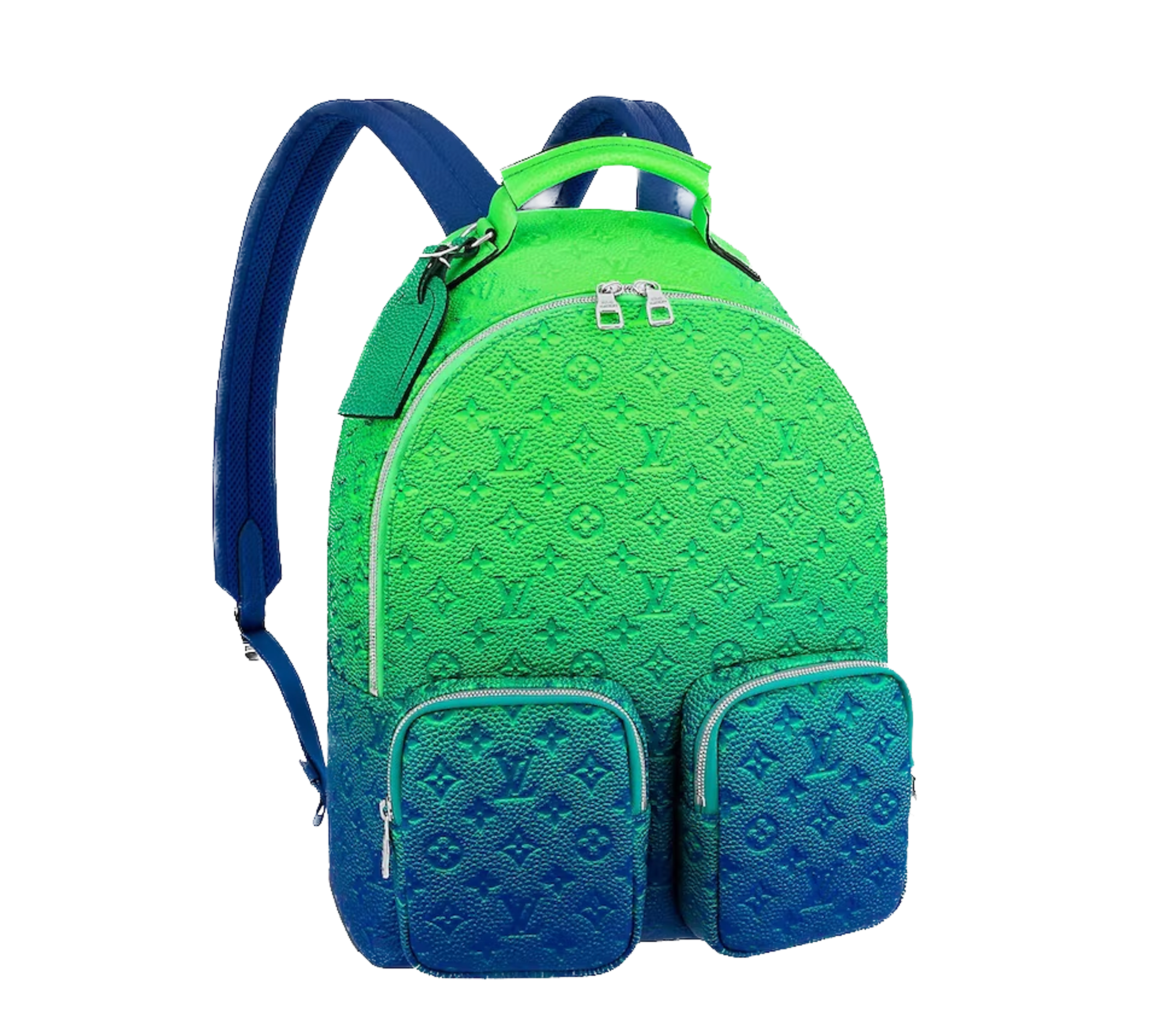Louis Vuitton Multipockets Backpack Taurillon Illusion Blue/Green
