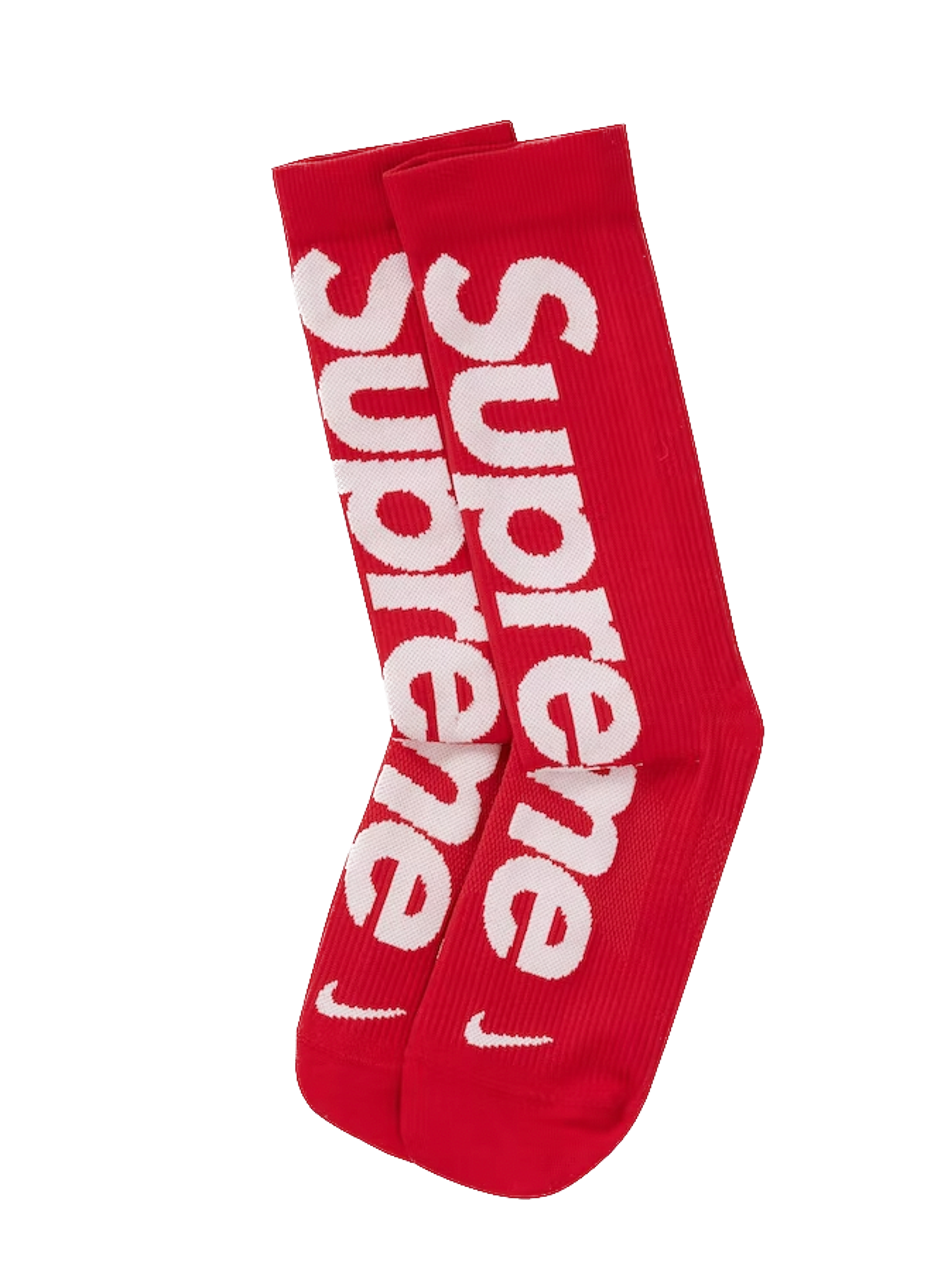 Supreme Nike Lightweight Crew Socks Red