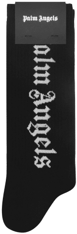 Palm Angels Gothic Socks Black