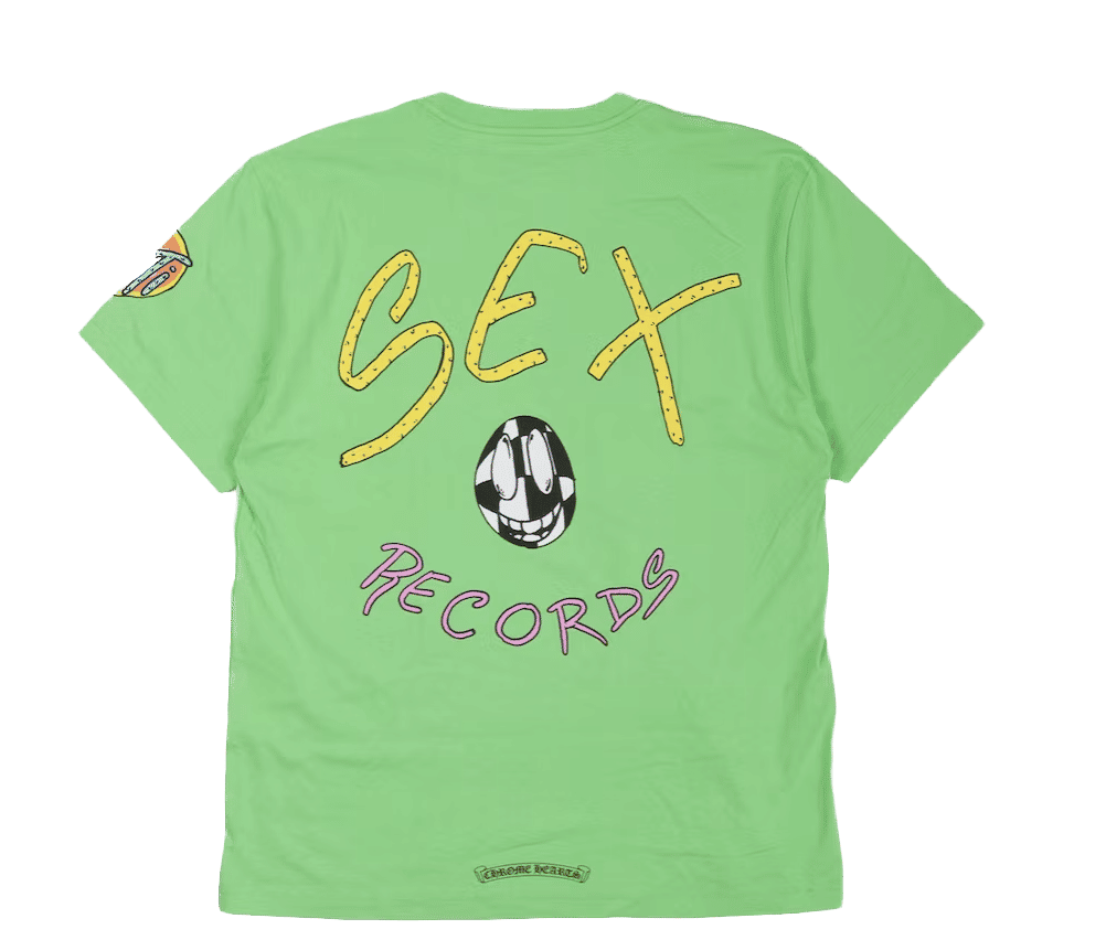 Chrome Hearts Matty Boy Sex Records T-shirt Citrus