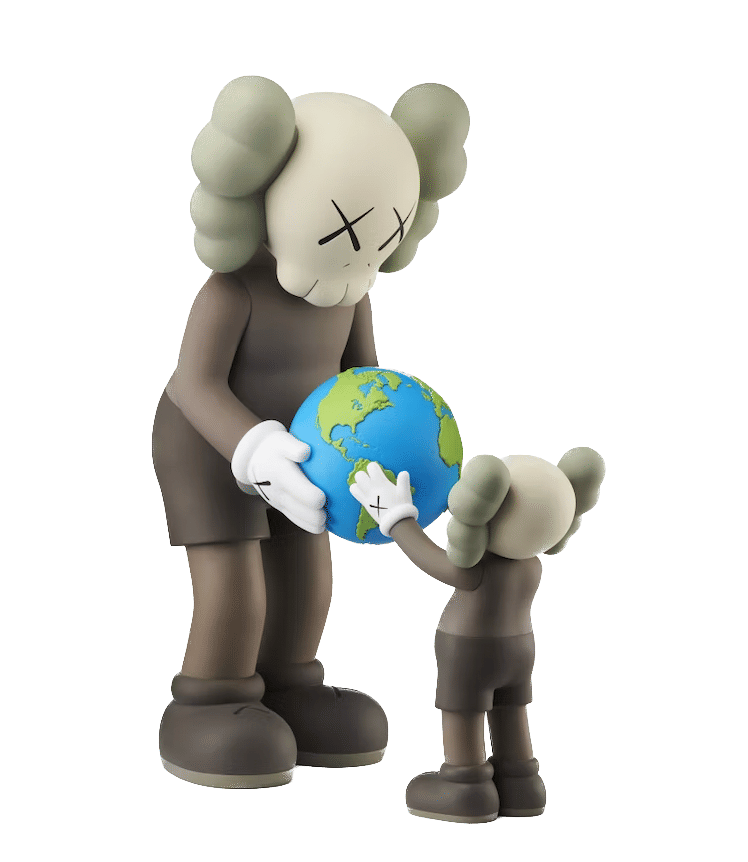 KAWS THE PROMISE Vinyl Figure Brown
