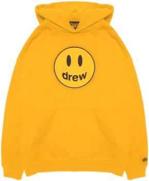 Drew house mascot hoodie golden yellow
