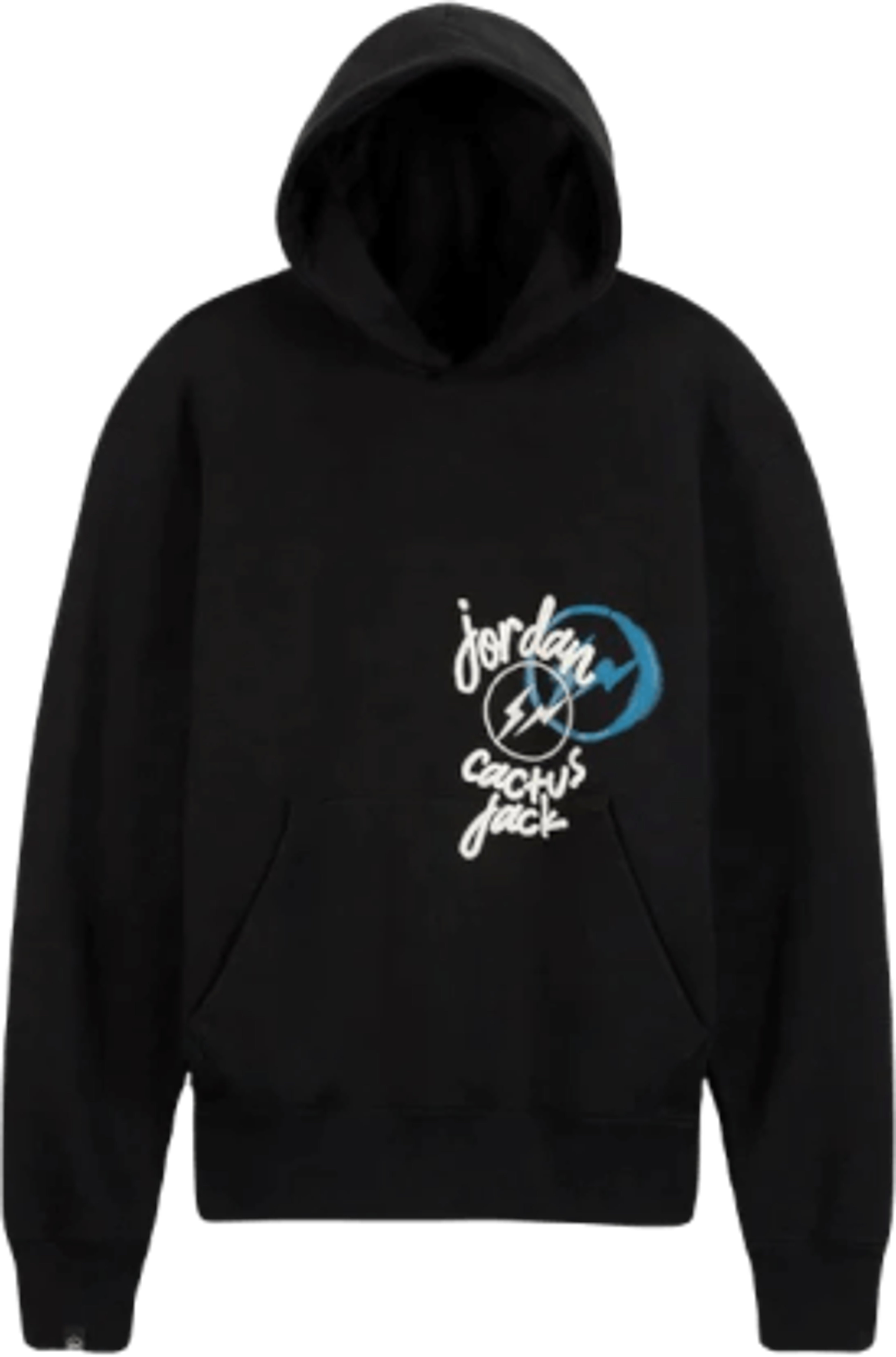 Travis Scott x Jordan x Fragment Hoodie Black