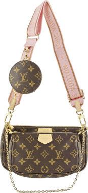 Louis Vuitton Multi Pochette Accessoires Monogram Rose Clair
