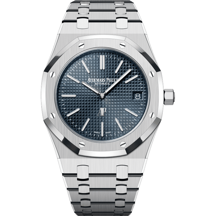 Audemars Piguet Royal Oak Jumbo Extra Thin Stainless Steel Blue Dial 39mm
