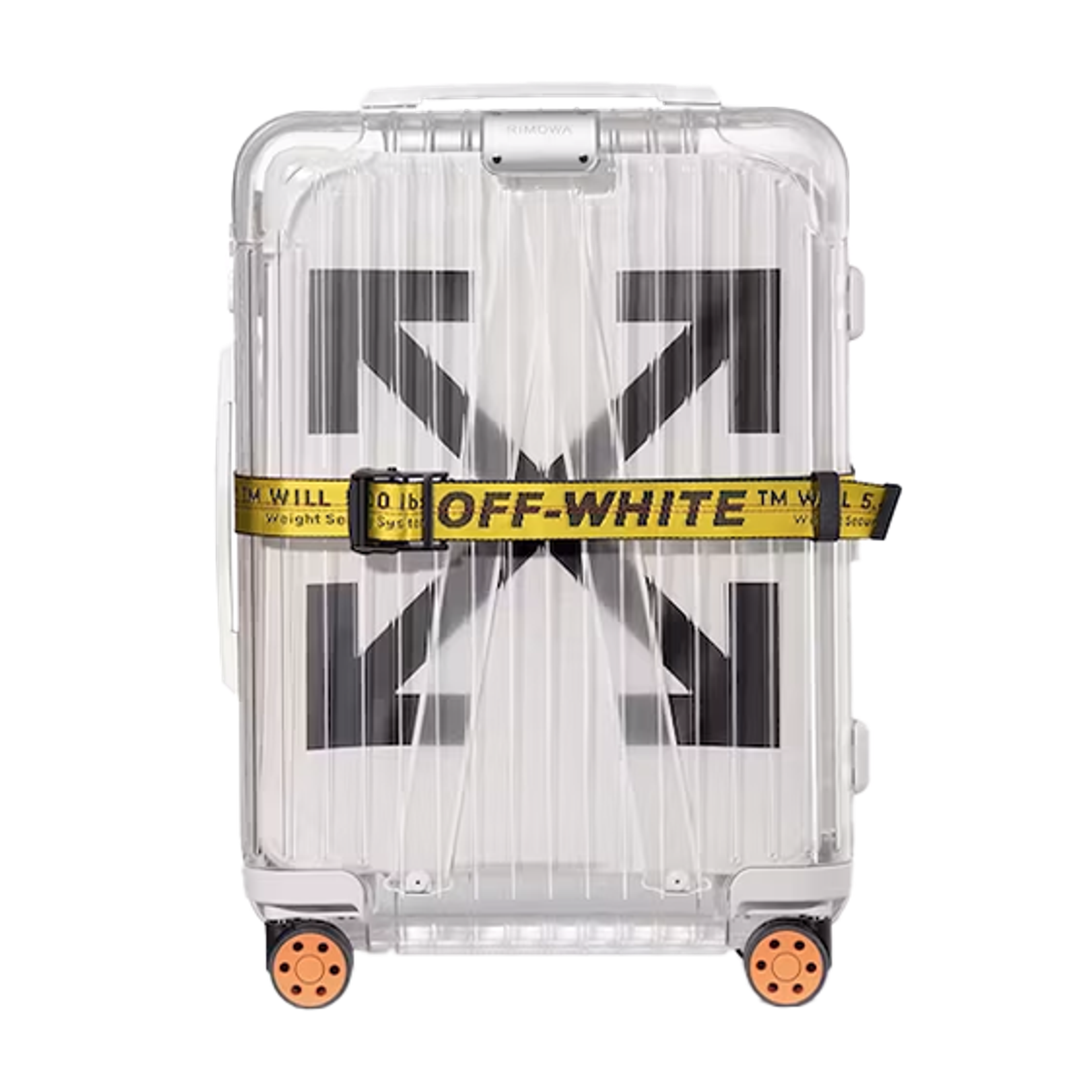OFF-WHITE Rimowa See Through 36L Case White