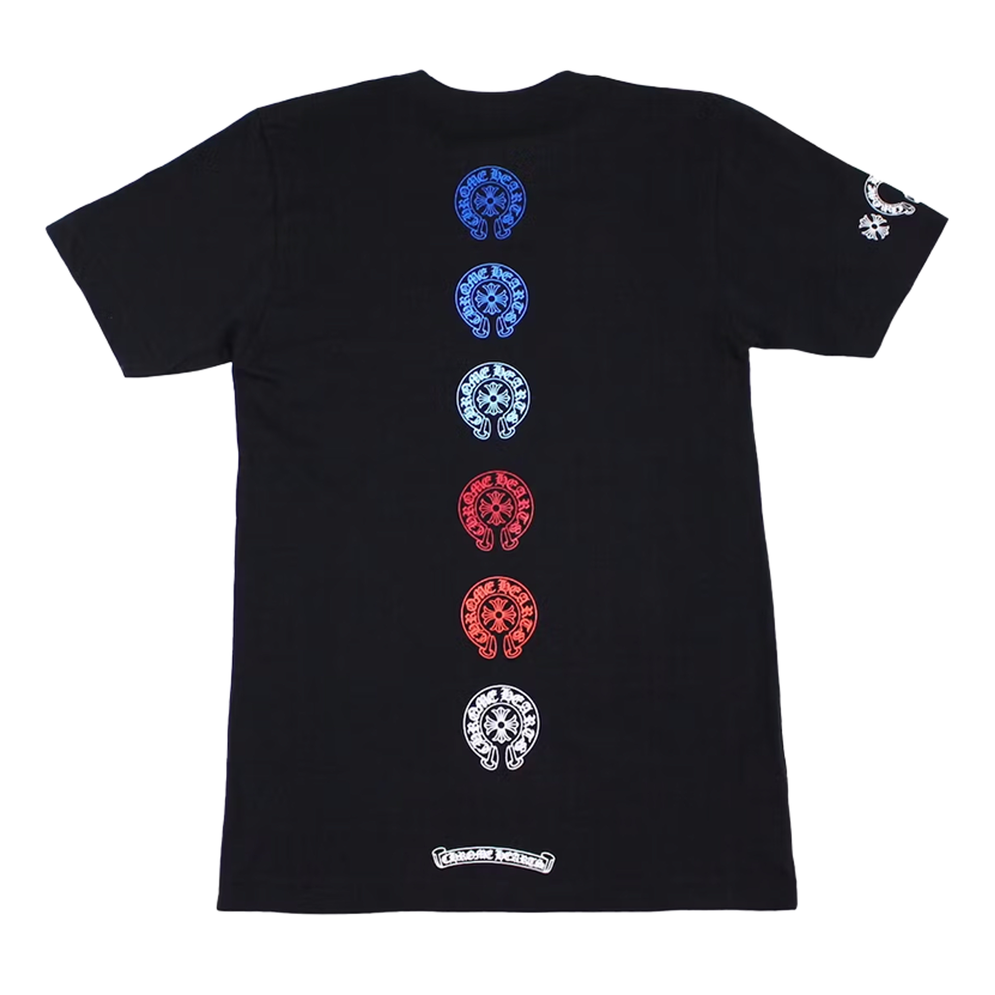 Chrome Hearts Multi Color Horse Shoe T-shirt Black