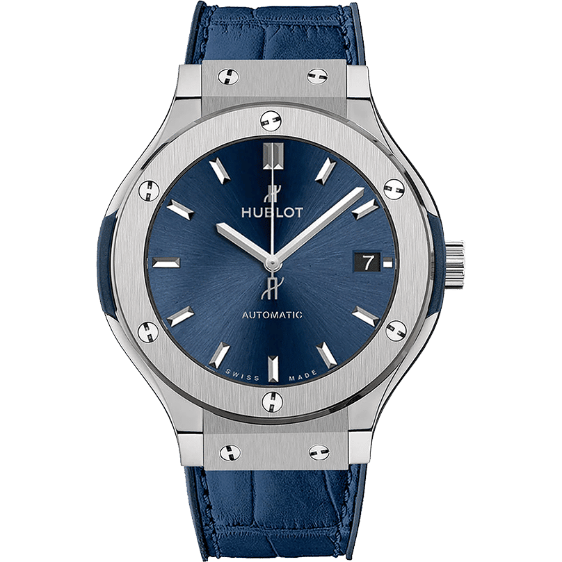 Hublot Classic Fusion Titanium Blue 38mm Unisex