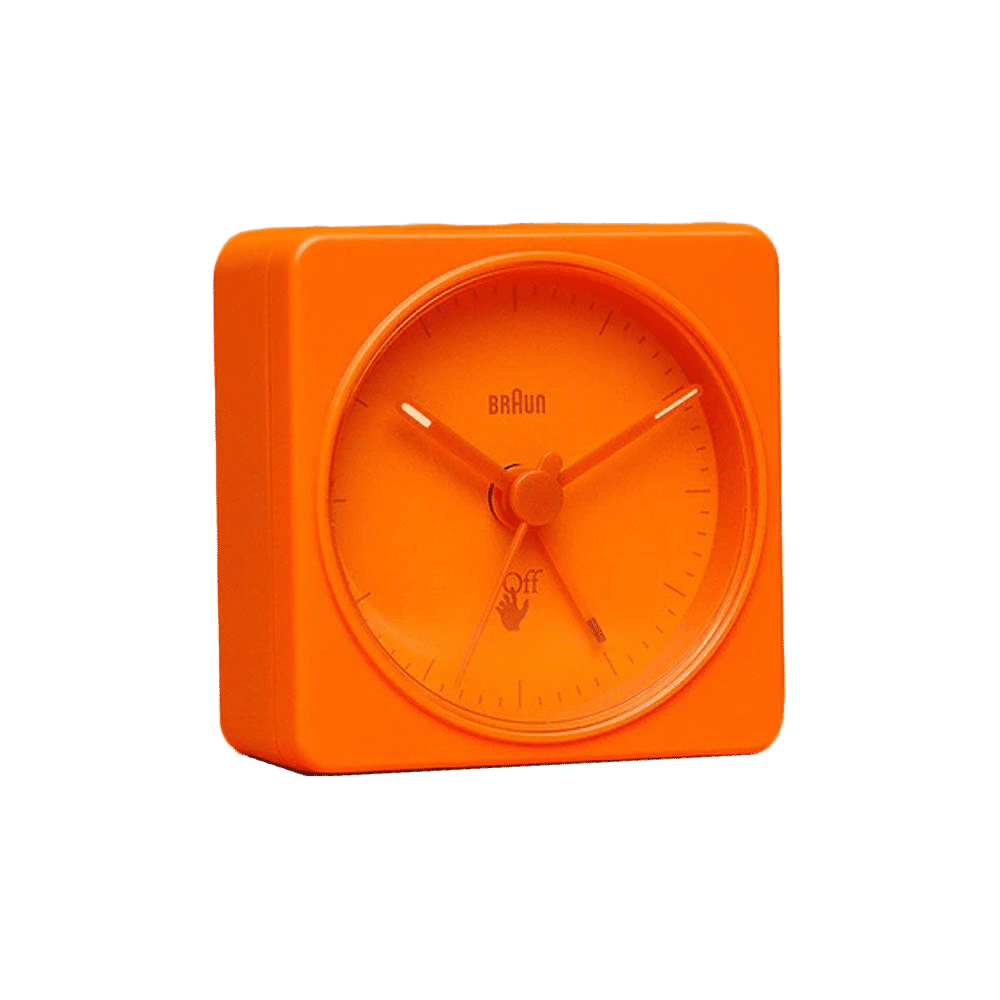 Off-White Alarm Clock Orange