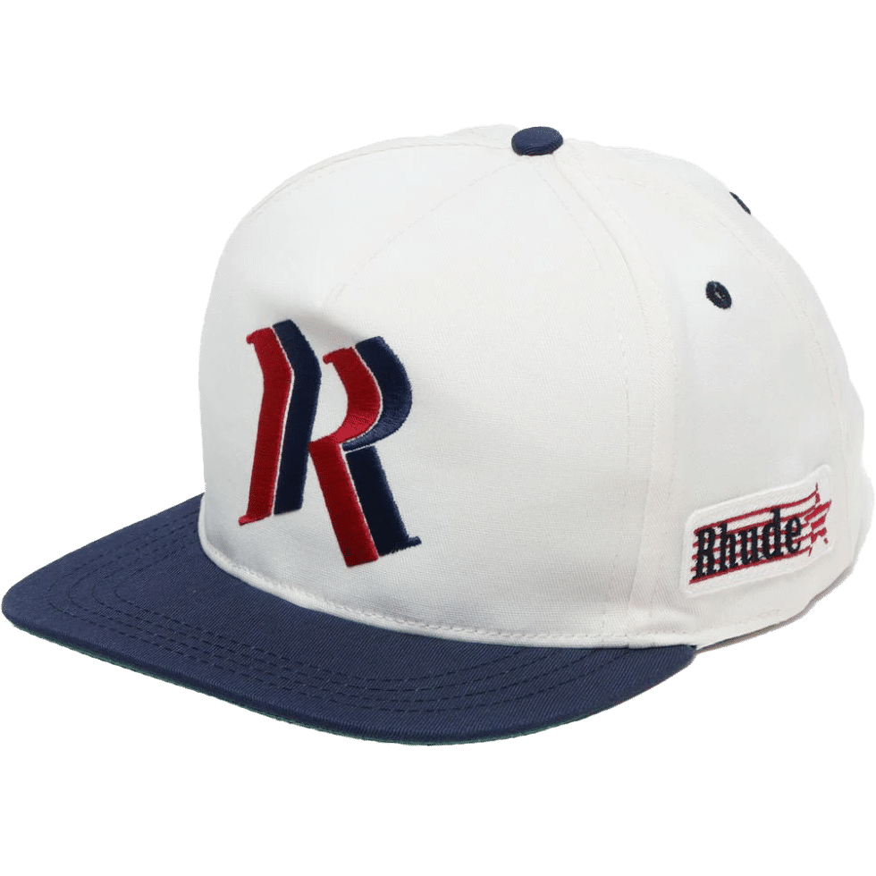 RHUDE Double-R flat-peak cap