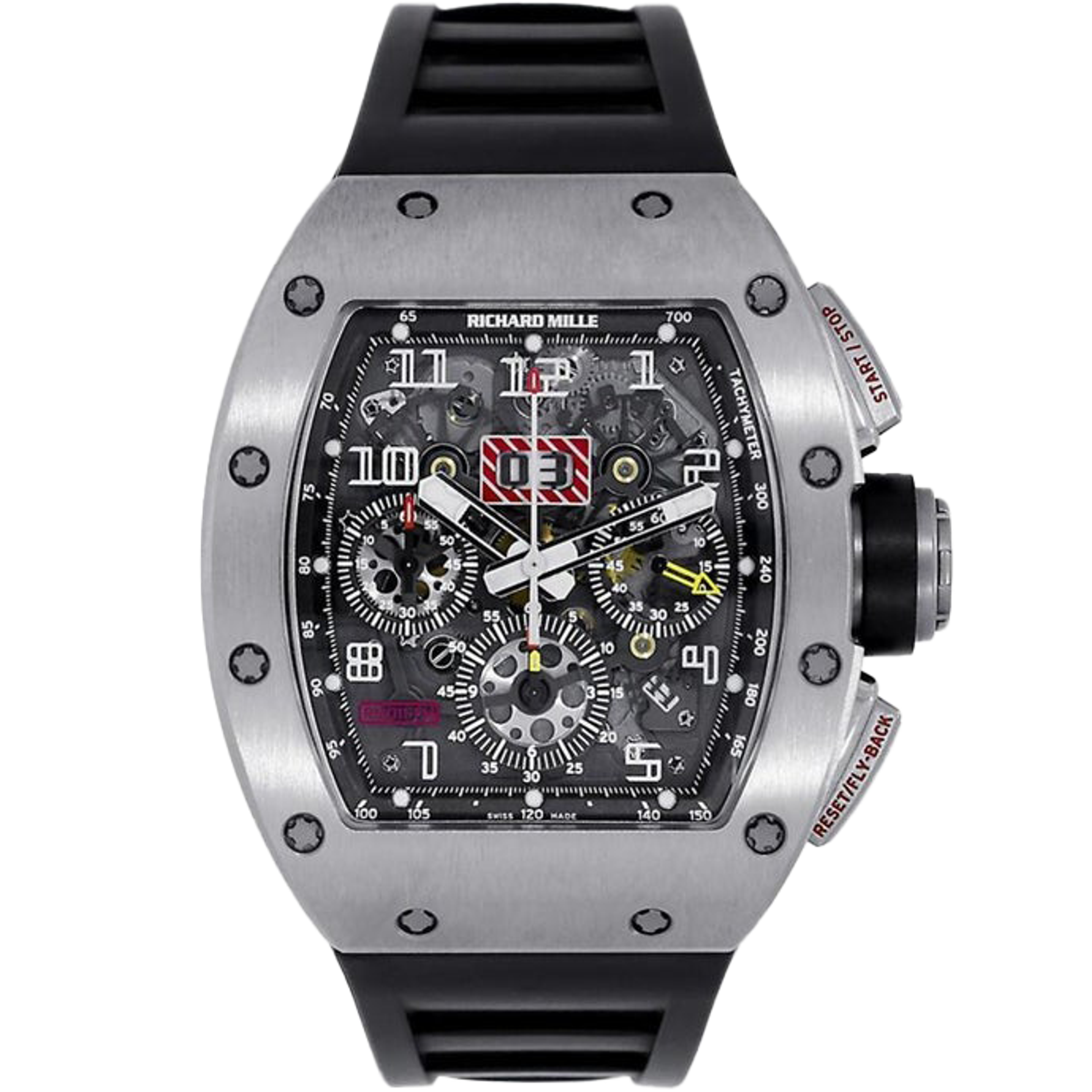 Richard Mille RM011 White Gold