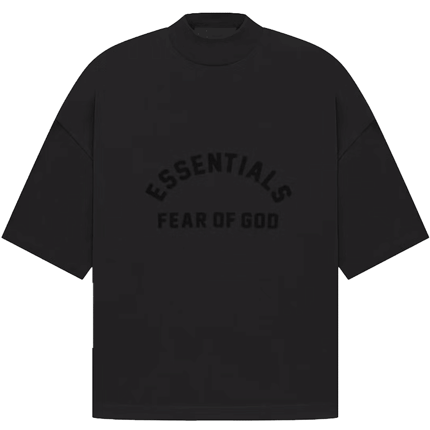 Fear of God Essentials Arch Logo Tee Jet Black