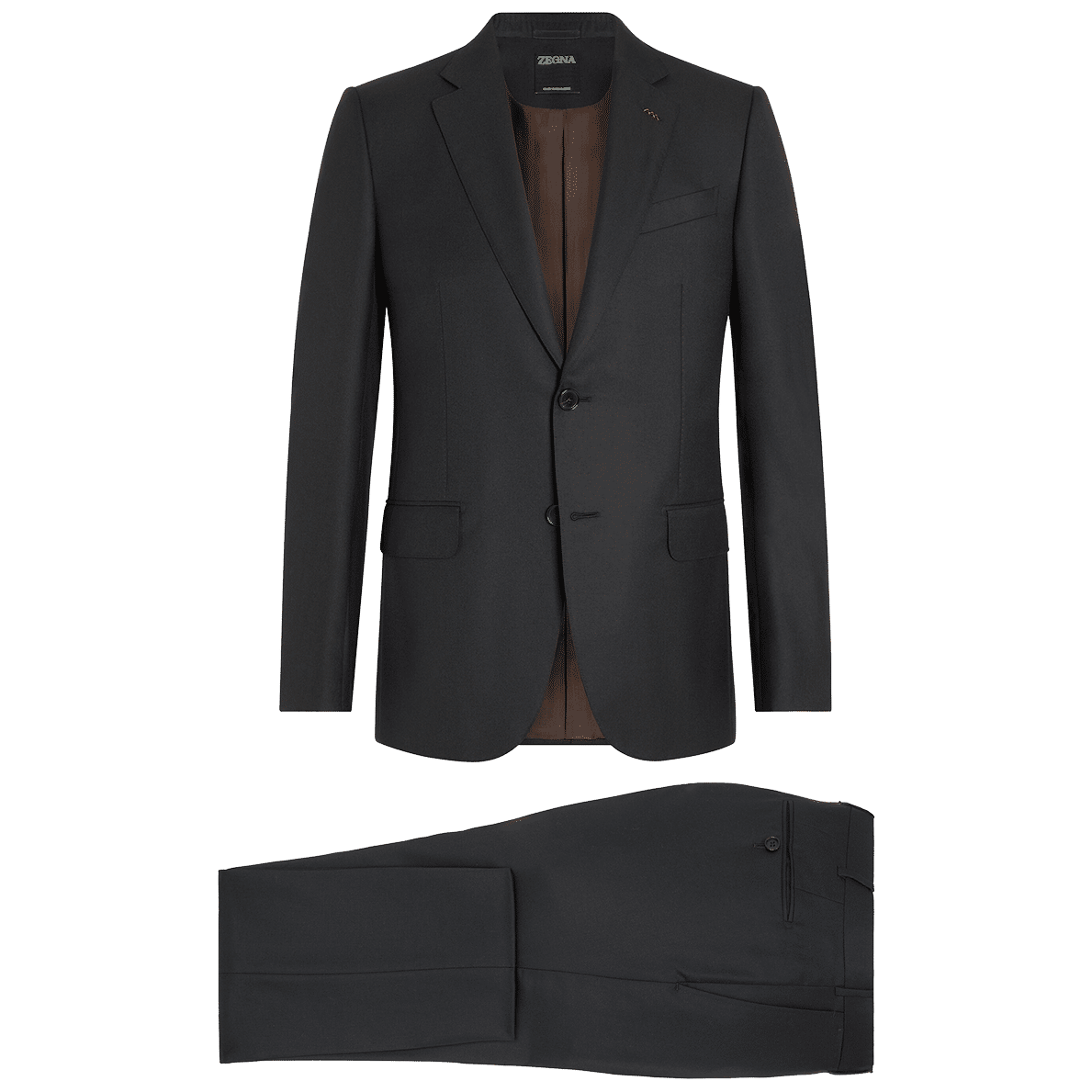 Zegna single-breasted cashmere suit