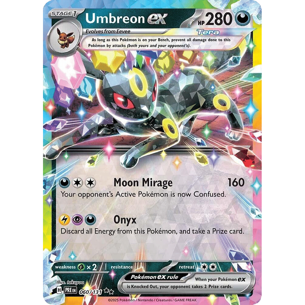Umbreon ex - 060/131 - SV: Prismatic Evolutions (PRE)
