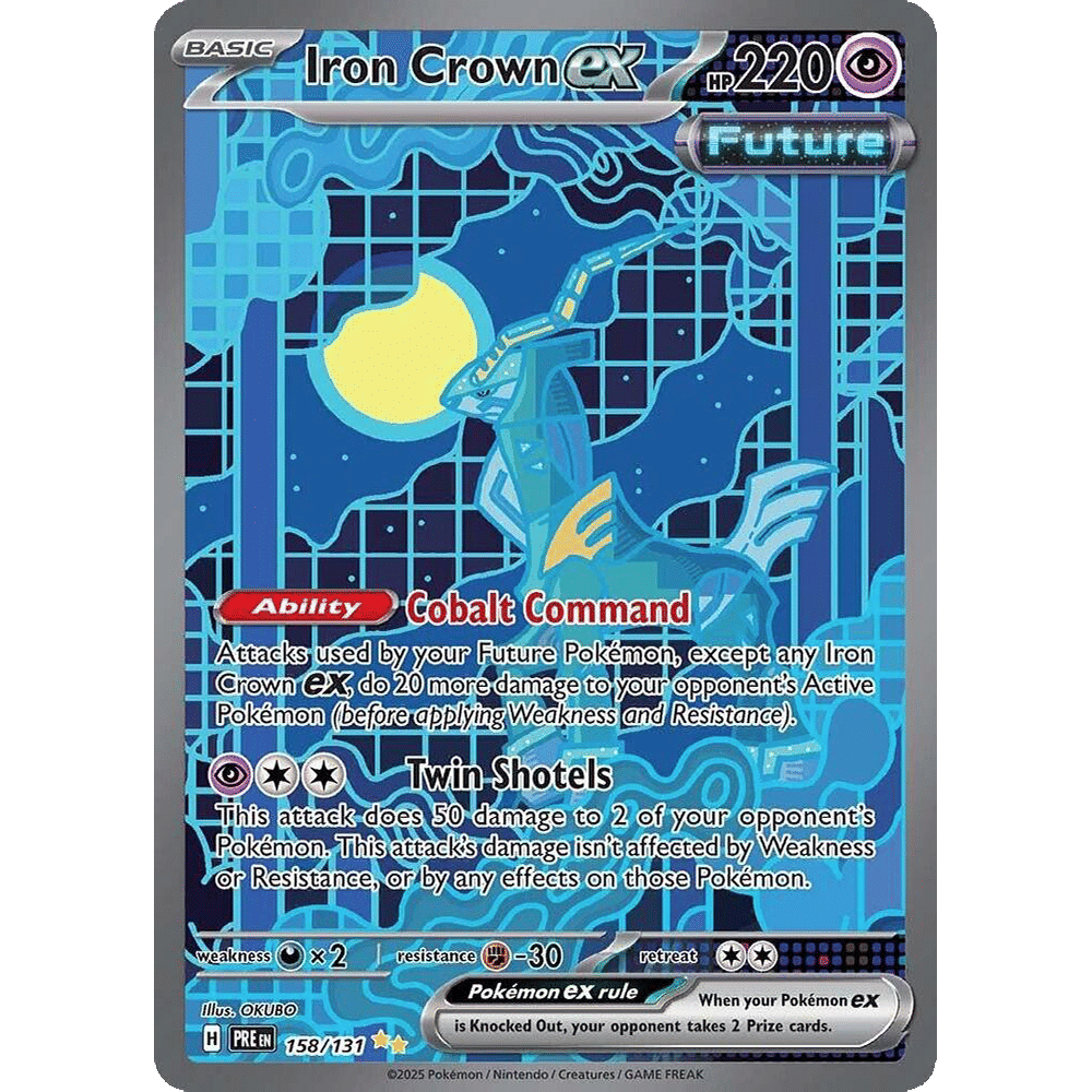 Iron Crown ex - SV: Prismatic Evolutions (PRE)