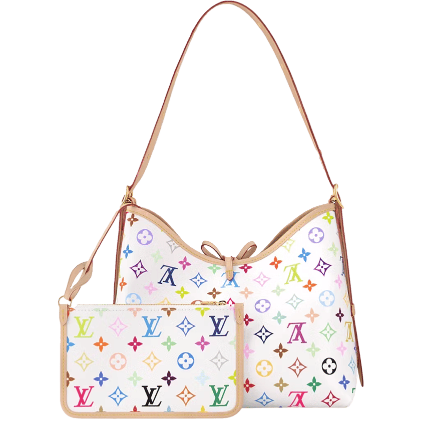 Louis Vuitton x Takashi Murakami CarryAll PM White Multicolored