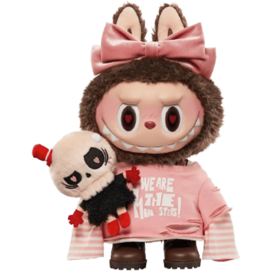 Pop Mart Labubu The Monsters Catch Me If You Like Me Secret Edition Figure Pink