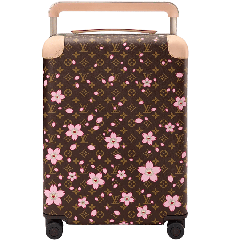 Louis Vuitton x Takashi Murakami Horizon 55 Sakura Brown