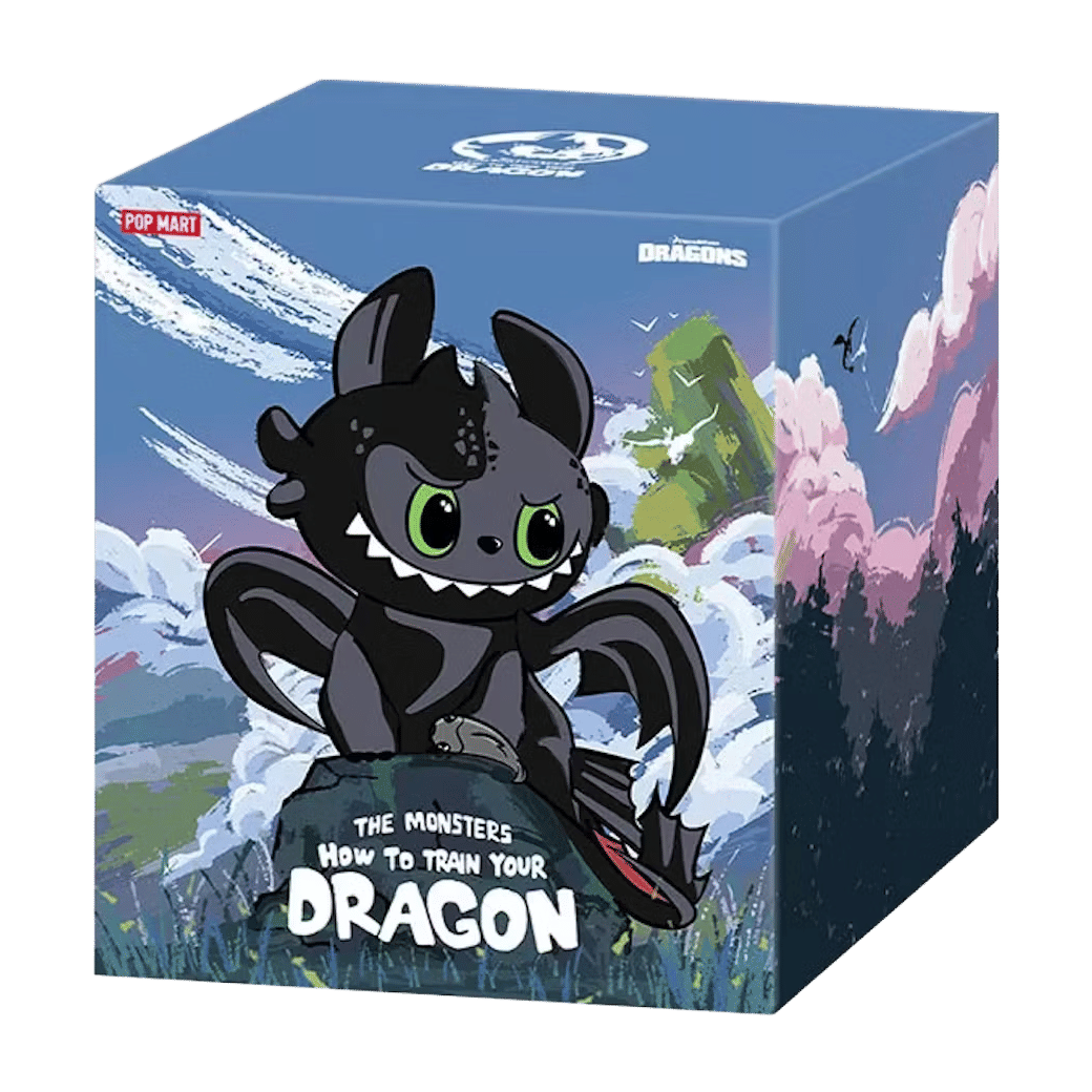 Pop Mart Labubu The Monsters How to Train Your Dragon Figurine Single (Blind Box)