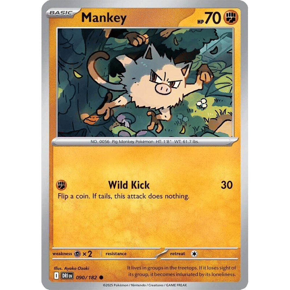 Mankey (Reverse Holo)