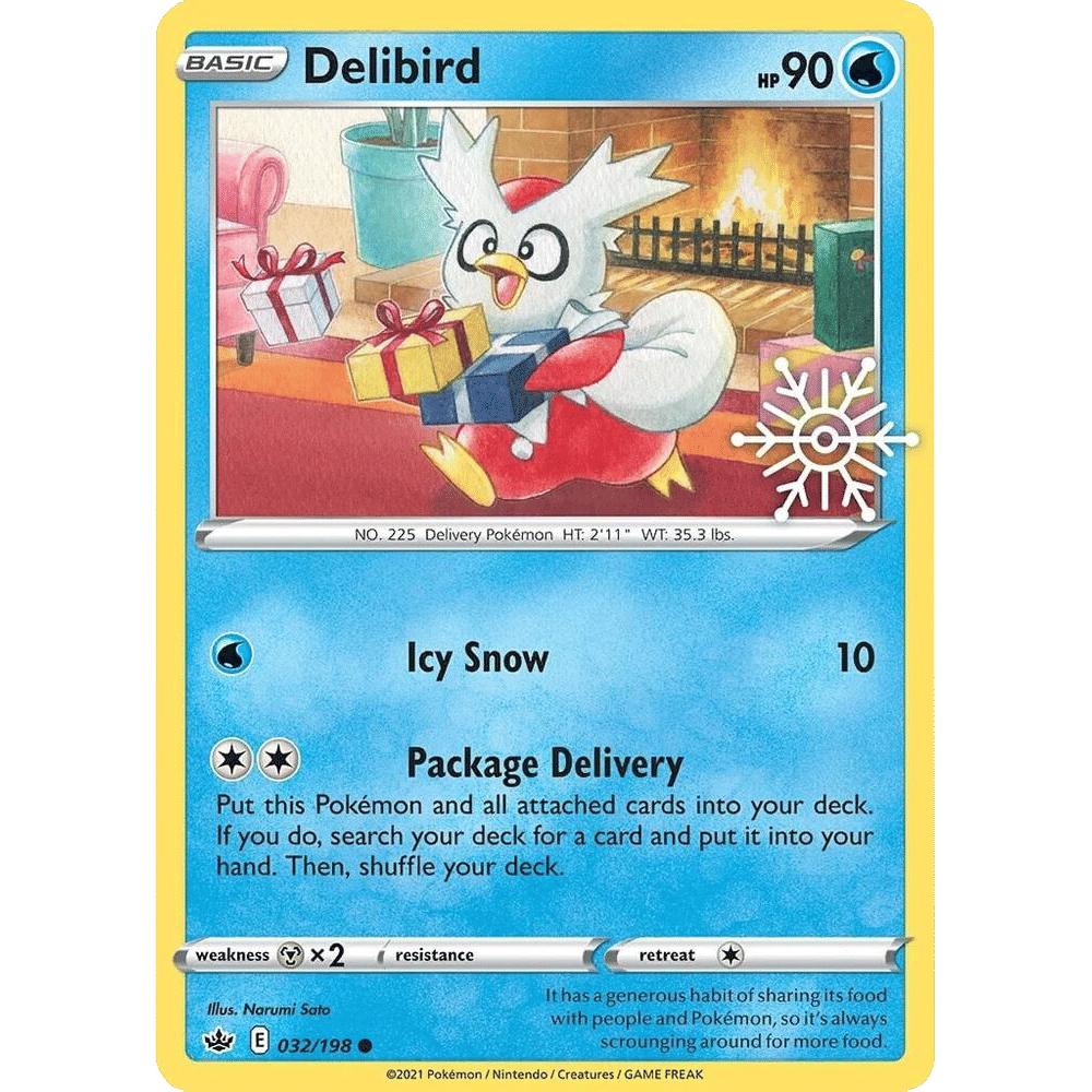 Delibird - 032/198 (Holiday Calendar)