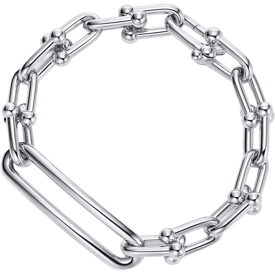 Tiffany HardWear Elongated Link Bracelet in Sterling Silver