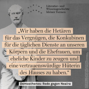 Gender Und Kleine Form 1 Demosthenes Insta