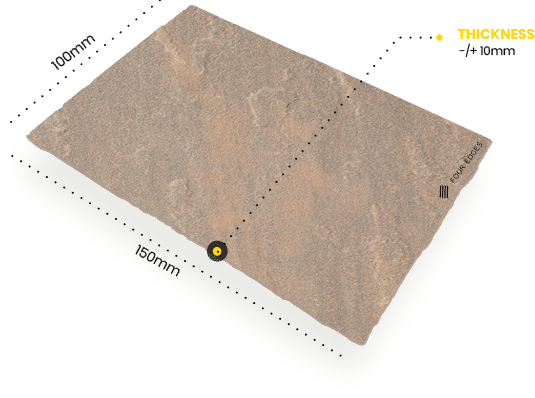 autumn-brown-indian-sandstone-calibrated-paving-sample-100x150-by-Four-Edges