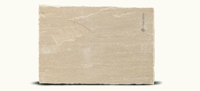 Raj Green Calibrated Indian Sandstone Paving Sample by Four Edge