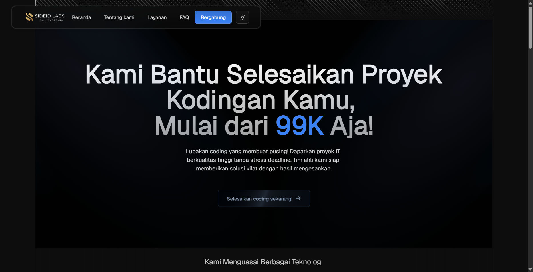 CodeJoki - Main Interface