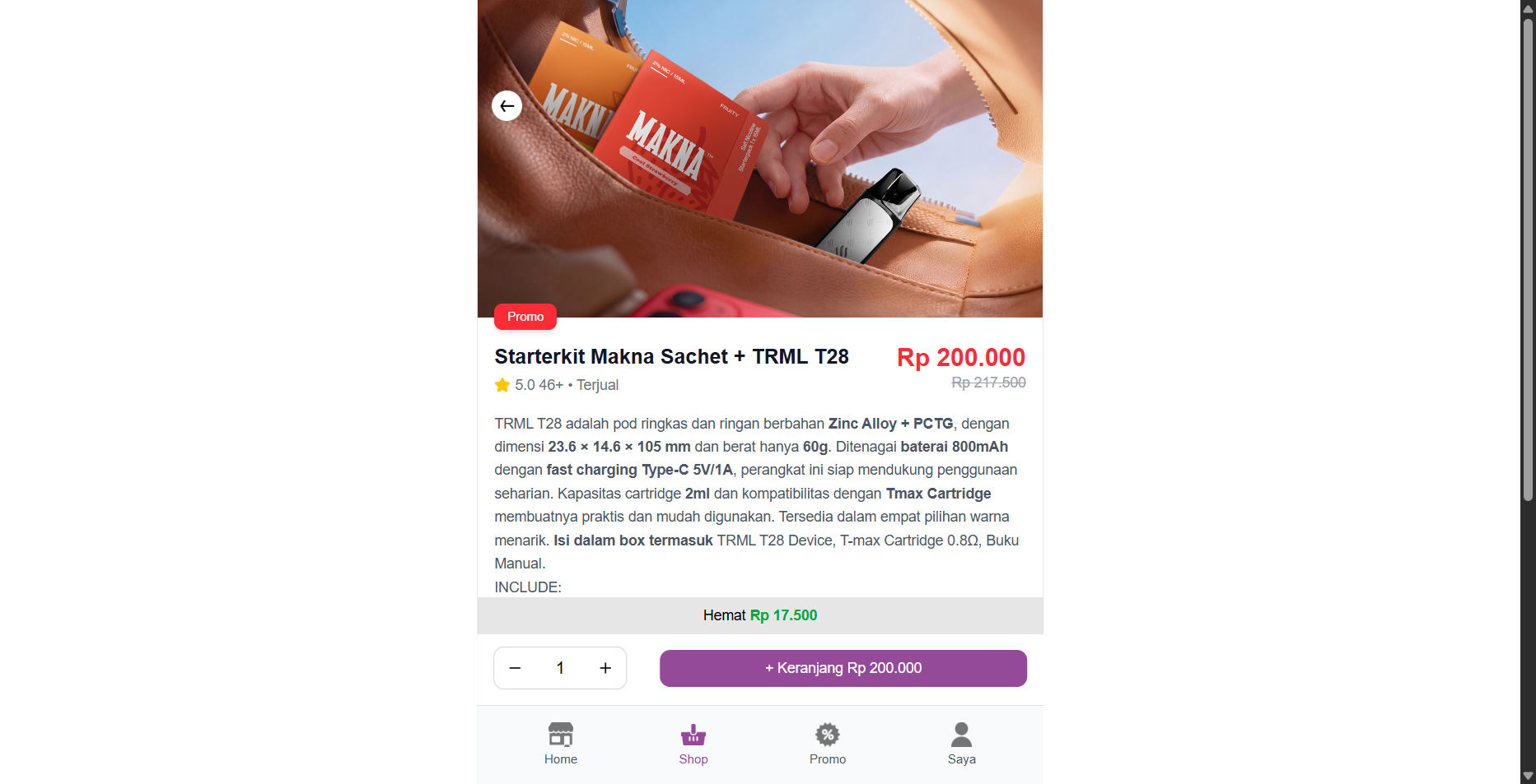 Makna - Product Details