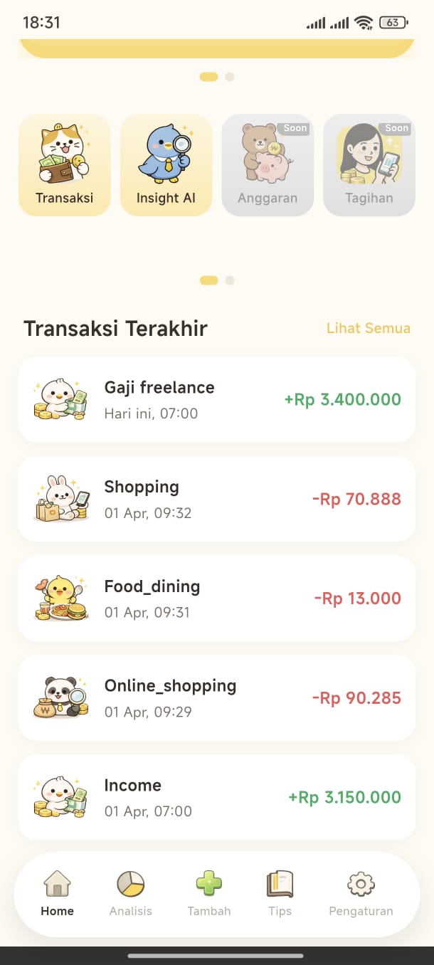 Neoside - Recent Transactions