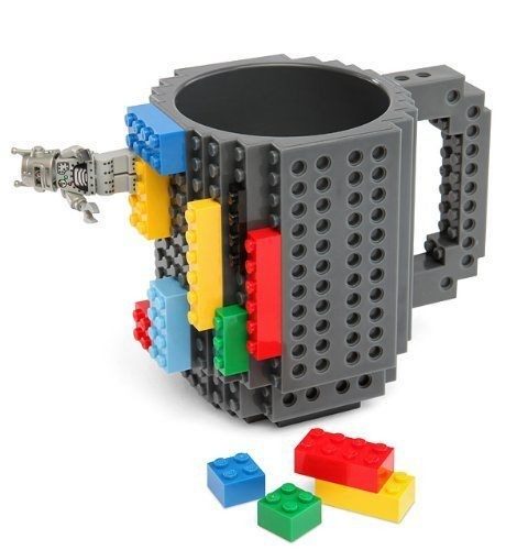 Build-On Brick Mug