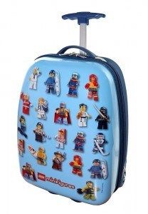 LEGO MiniFigures Hard Shell Rolling Luggage Case