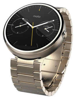 Motorola Moto 360 - Champagne Gold Smart Watch