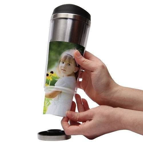 Stainless Steel Travel Mug with Insert