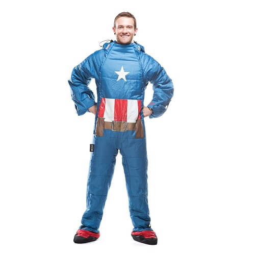 Wearable Superhero Sleeping Bags