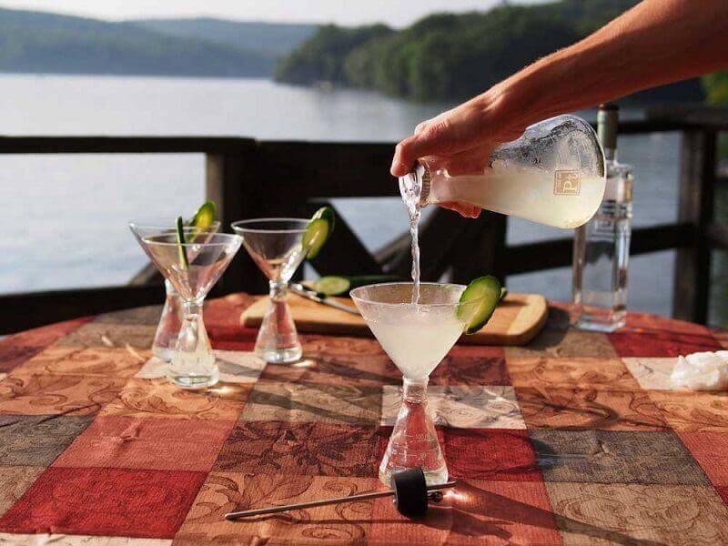 Erlenmeyer Vacuum Flask Cocktail Shaker Set